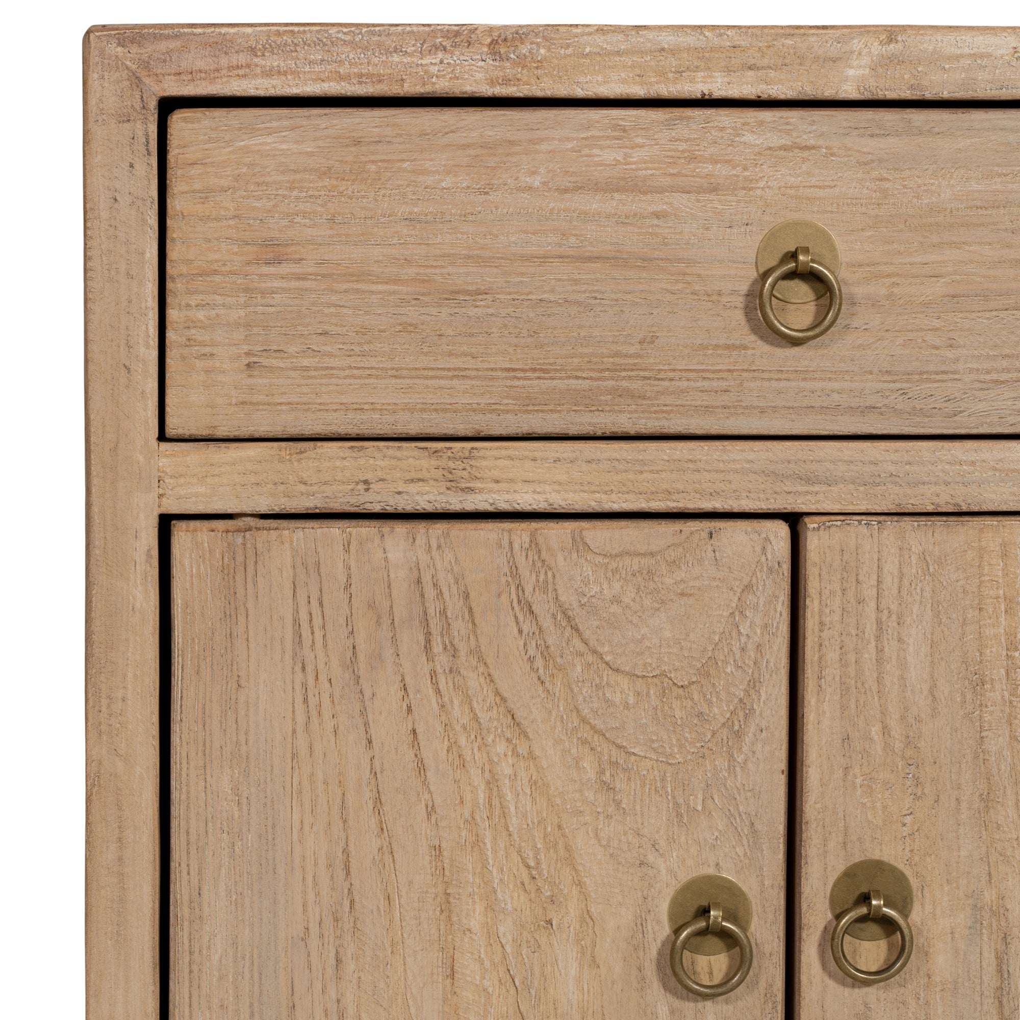 Marina Elm Bedside | Natural Uniqwa Collections