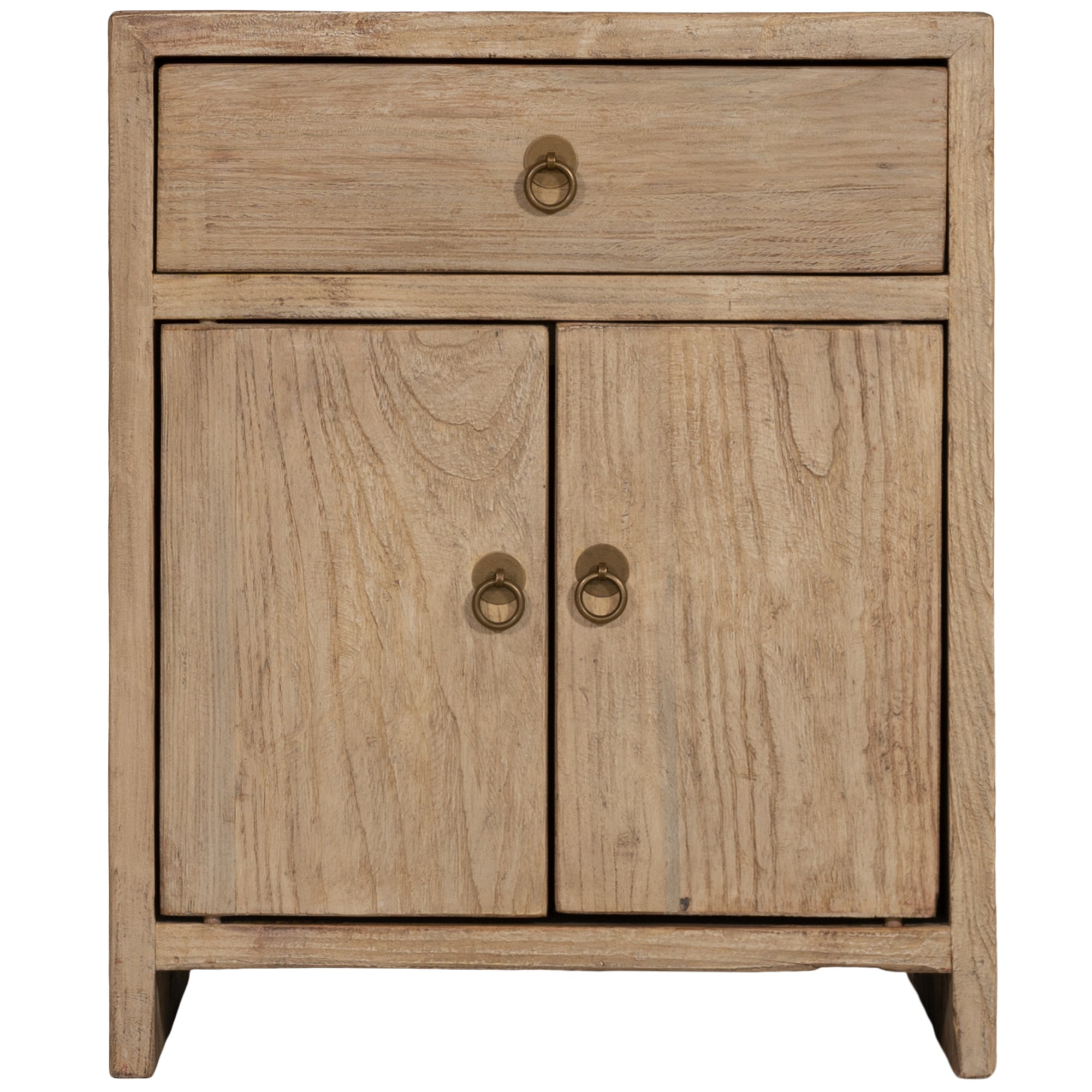 Marina Elm Bedside | Natural Uniqwa Collections