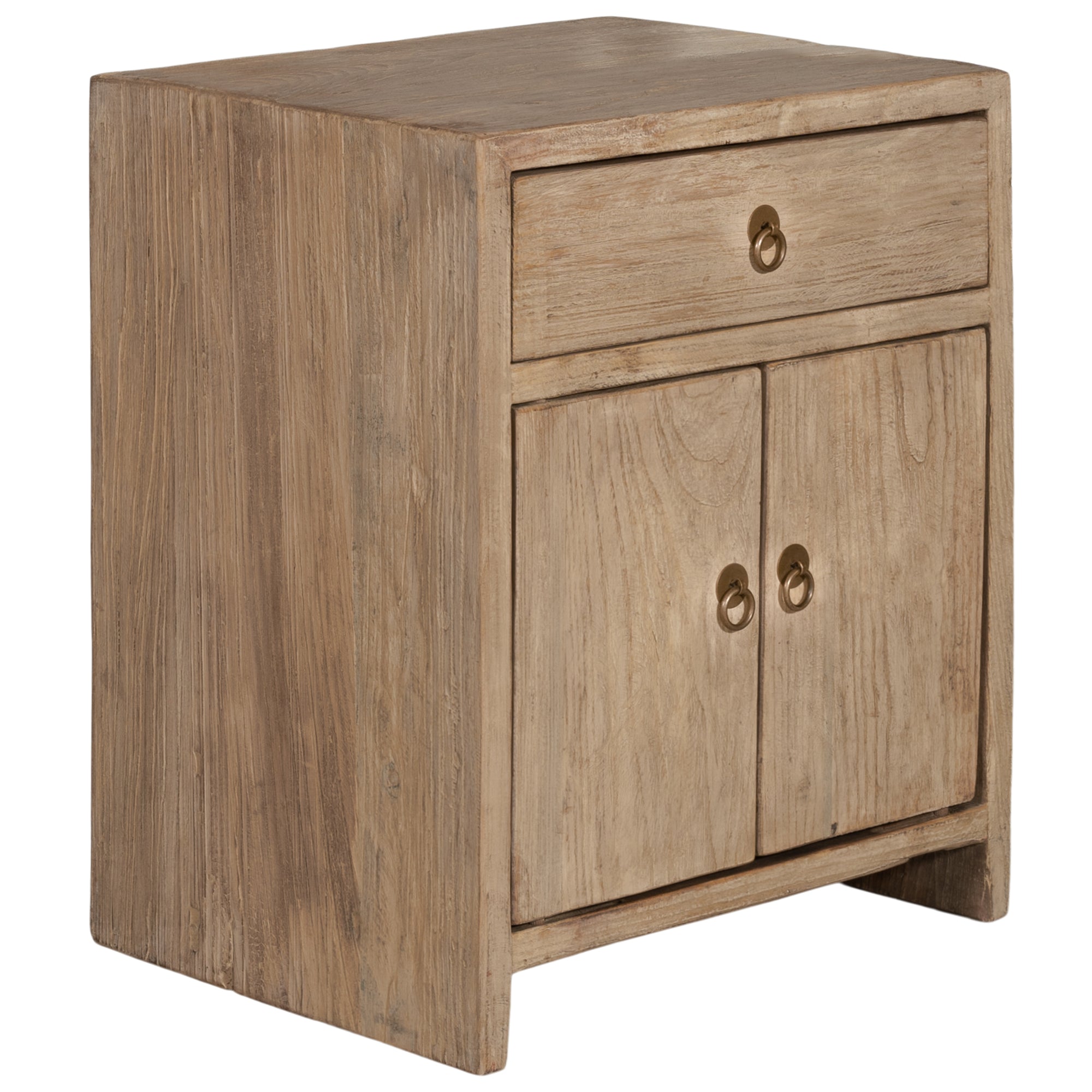 Marina Elm Bedside | Natural Uniqwa Collections