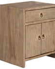 Marina Elm Bedside | Natural Uniqwa Collections