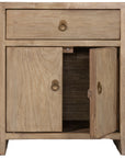 Marina Elm Bedside | Natural Uniqwa Collections