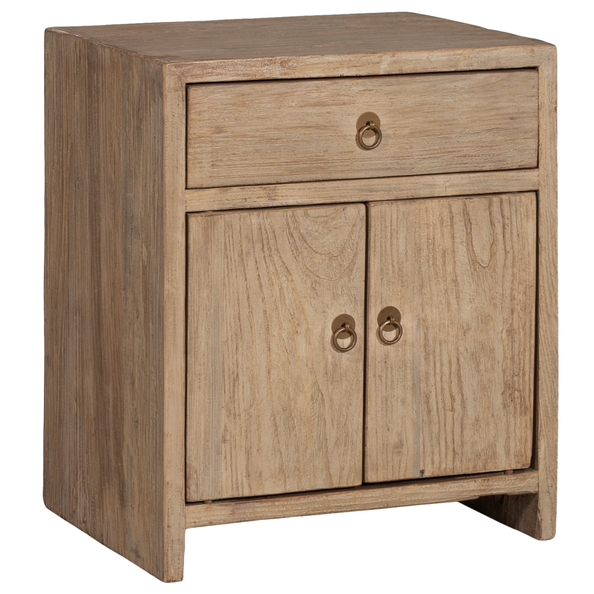 Marina Elm Bedside | Natural Uniqwa Collections