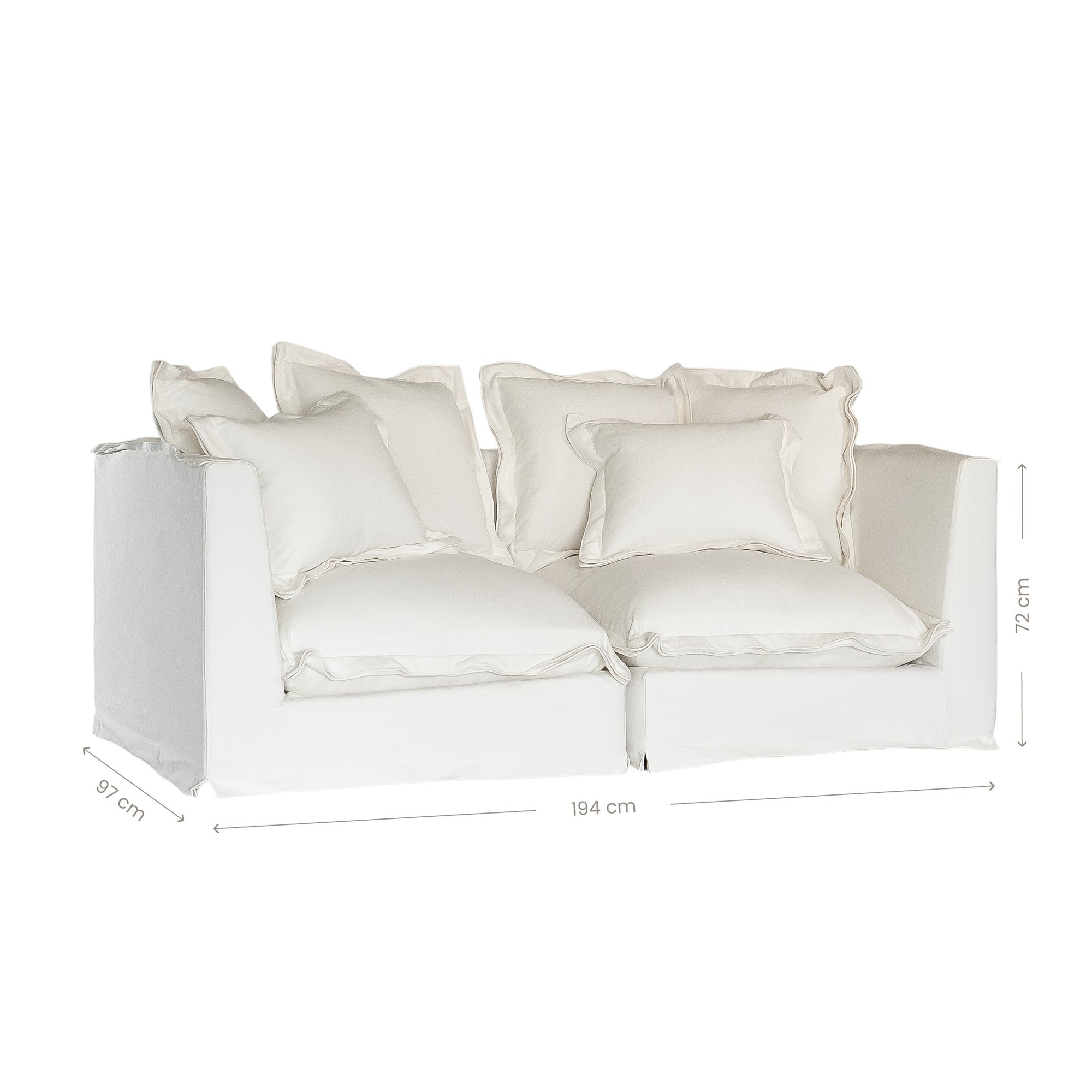 Matanza Nook Sofa | Warm White Uniqwa Collections