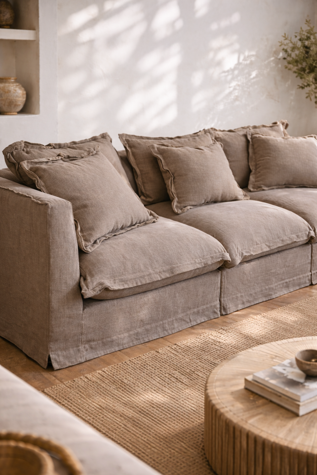 Matanza Three Seater Sofa | Earth Uniqwa Collections