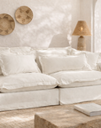 Matanza Two Seater Sofa | Warm White Uniqwa Collections