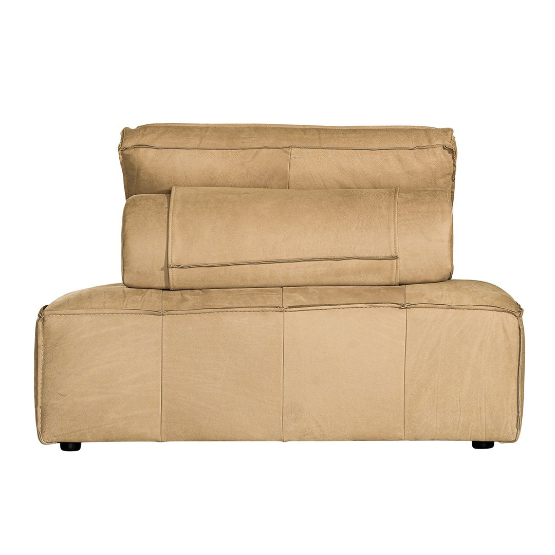 Maui Sofa | Aniline Leather | Cashew Uniqwa Collections