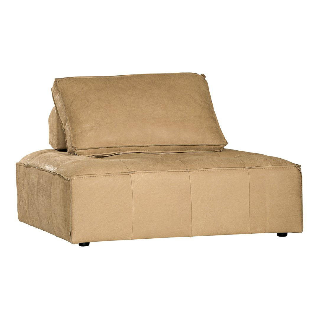 Maui Sofa | Aniline Leather | Cashew Uniqwa Collections