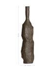 Mazuri Vase | Burning Grey Large Uniqwa Collections
