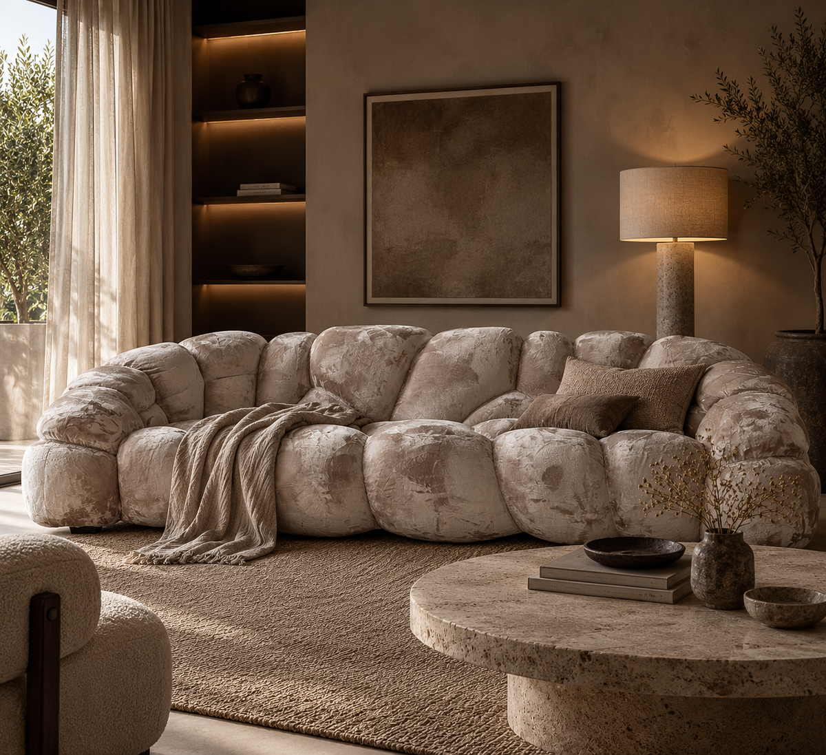 Melo Sofa | Three Seater