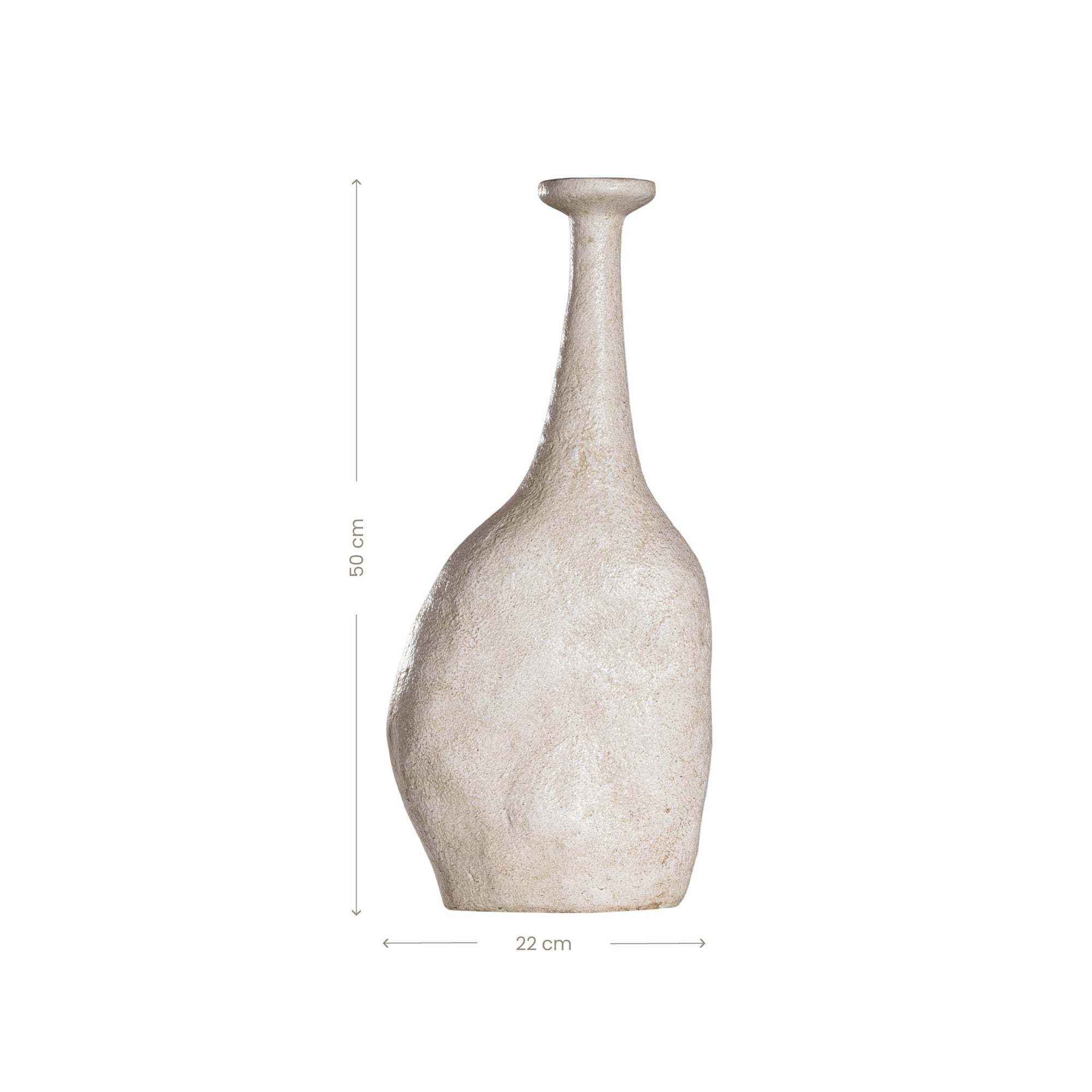 Meraki Vase | White Wash Small Uniqwa Collections