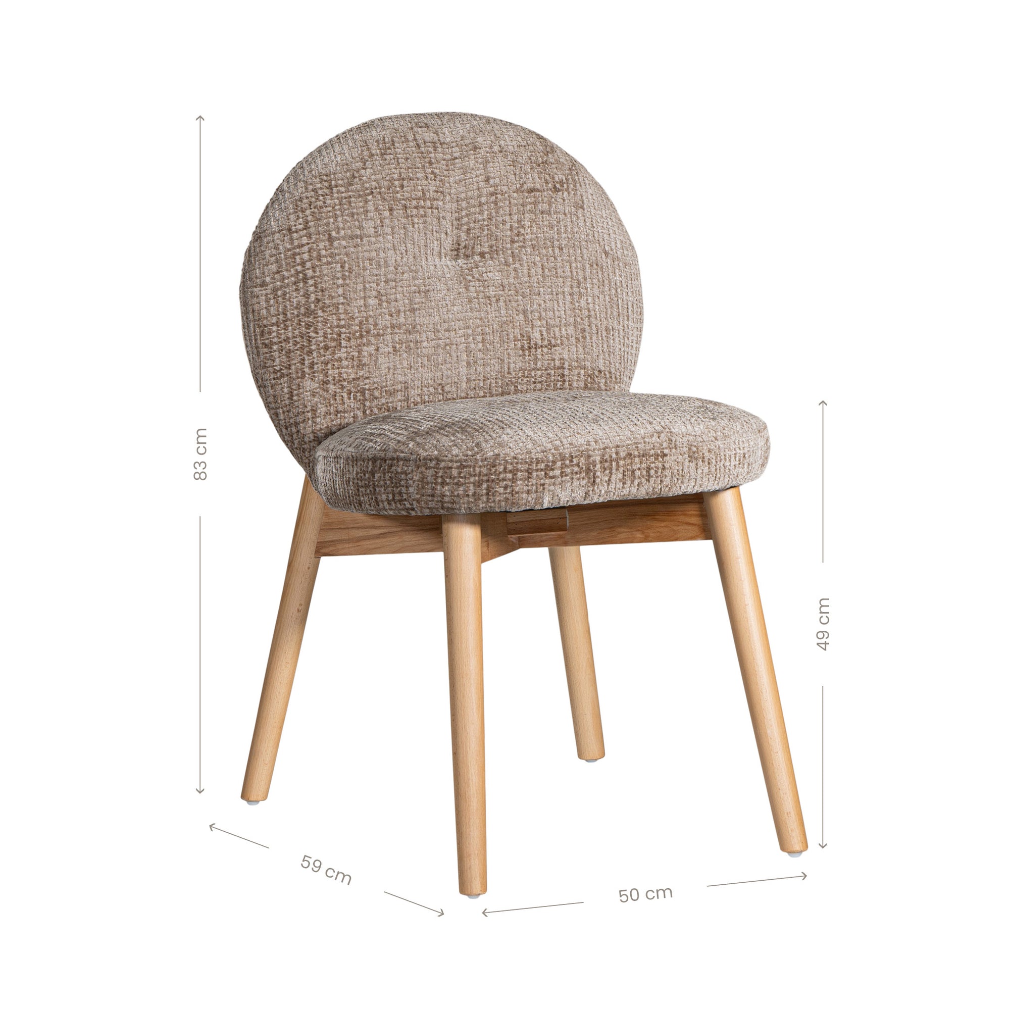 Montego Dining Chair | Desert Haze Uniqwa Collections