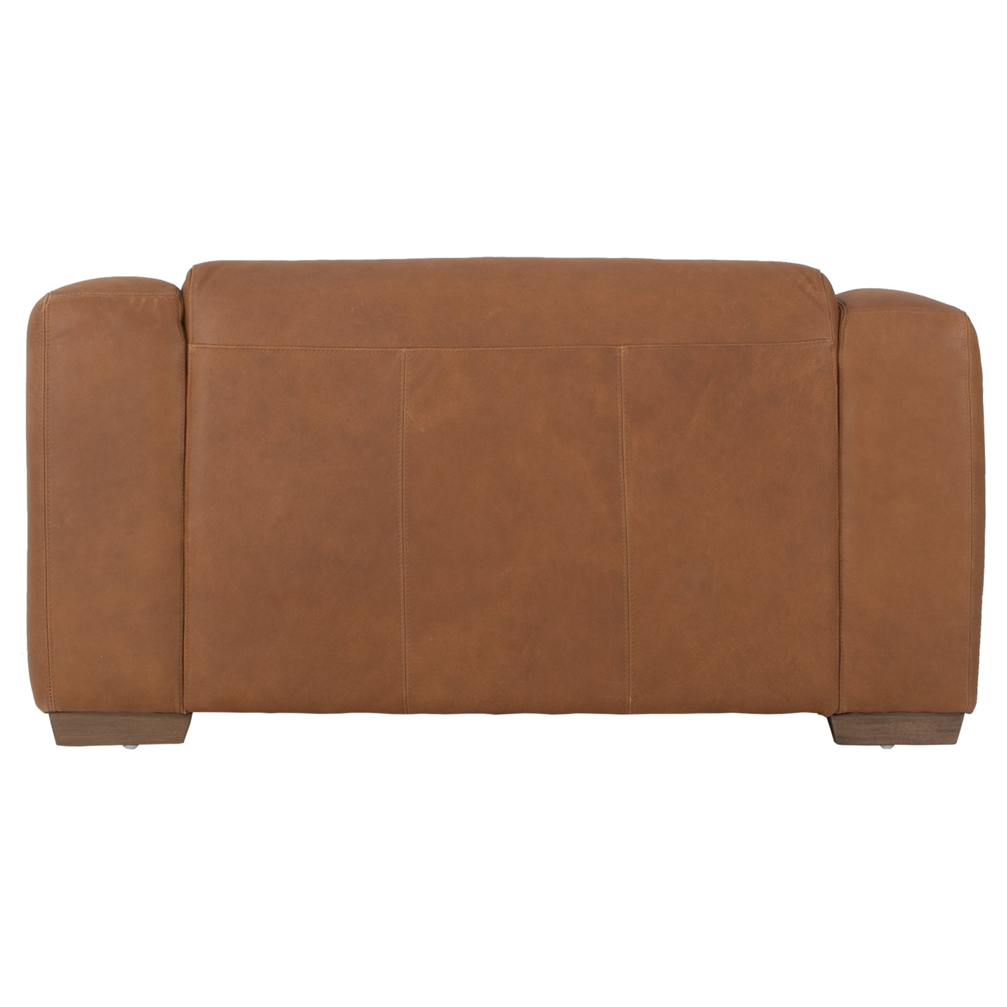 Mukuru Sofa | One Seater | Leather | Cognac Uniqwa Collections