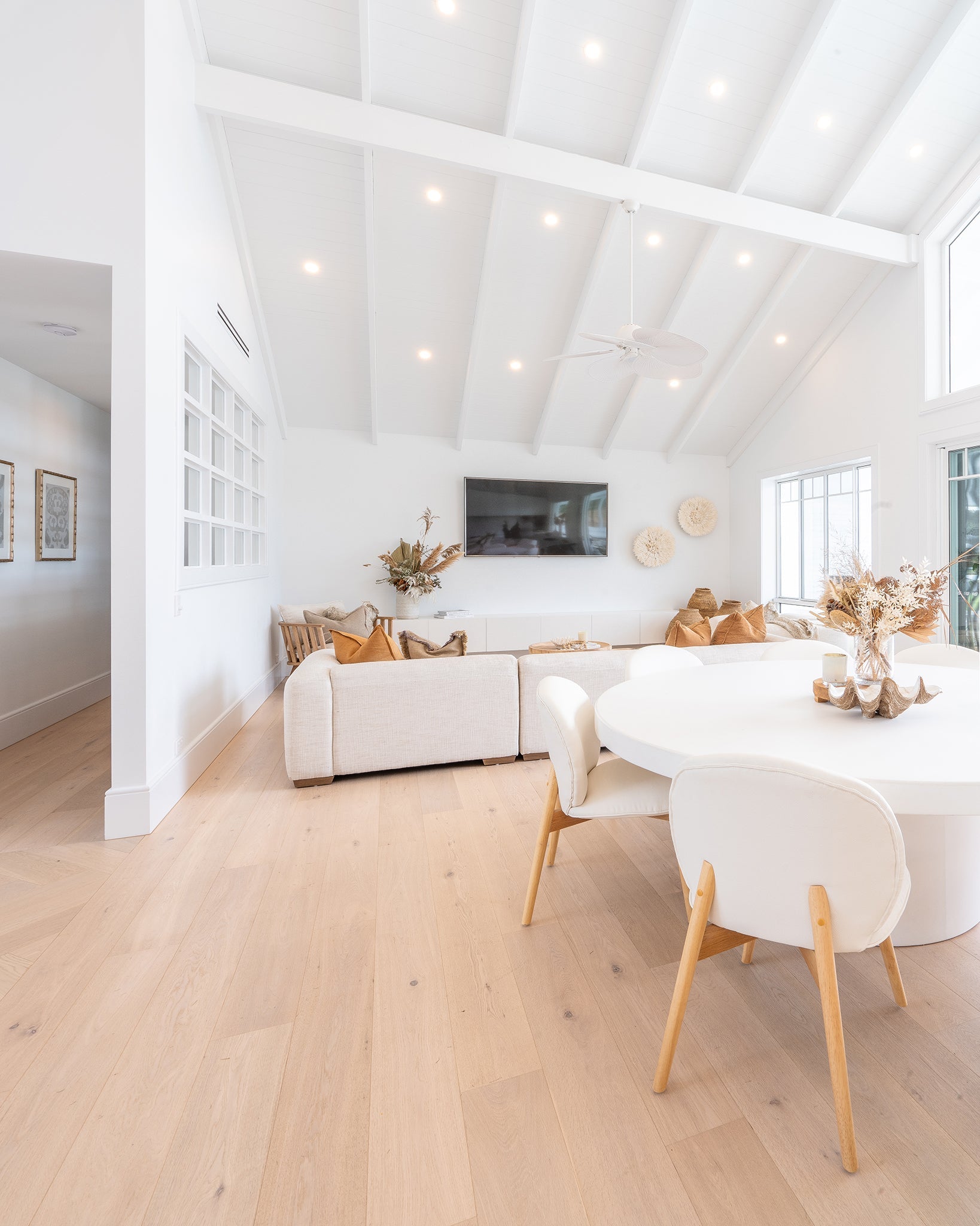 Mukuru Sofa | Left-Hand Chaise | Natural Uniqwa Collections