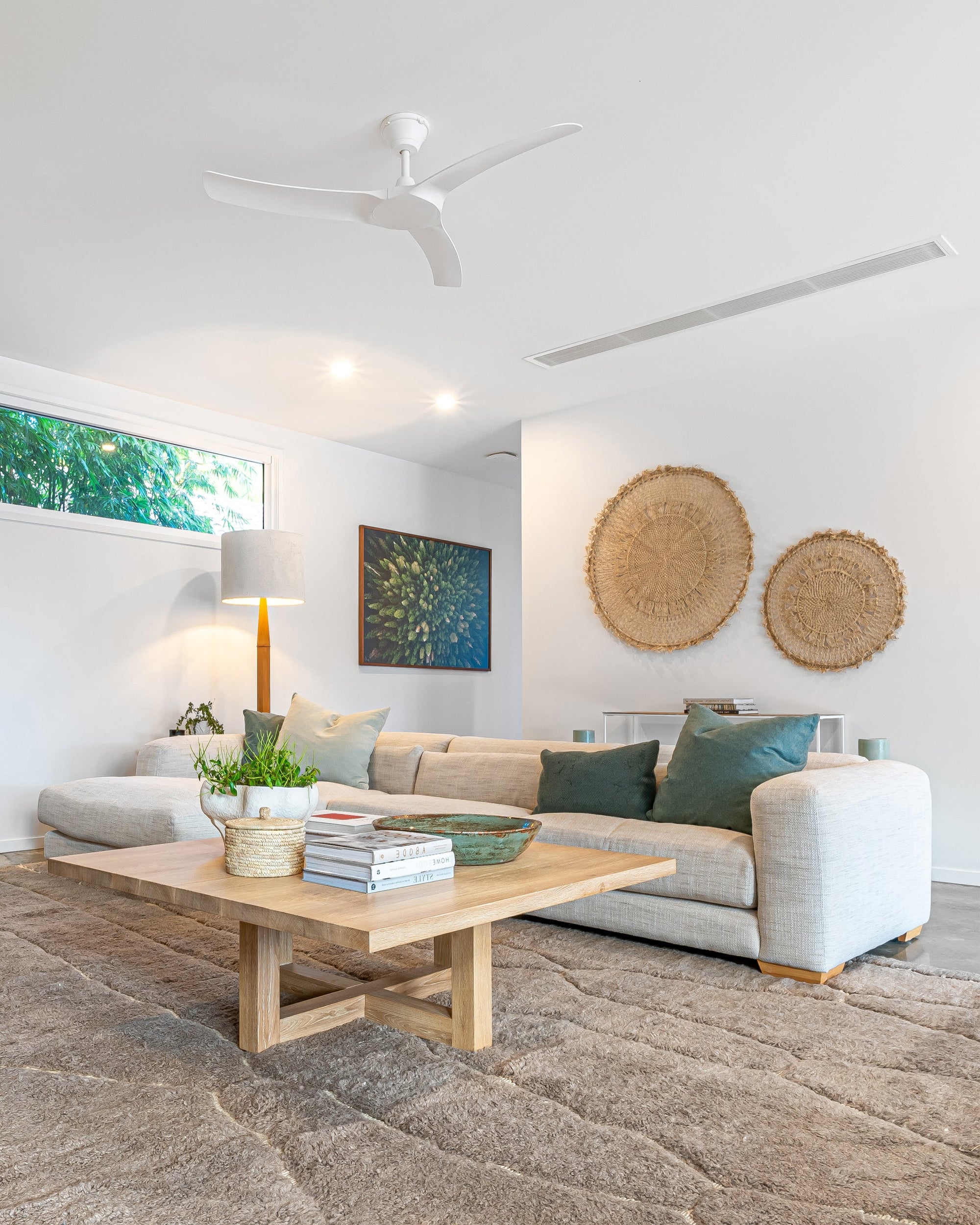 Mukuru Sofa | Left-Hand Chaise | Natural Uniqwa Collections