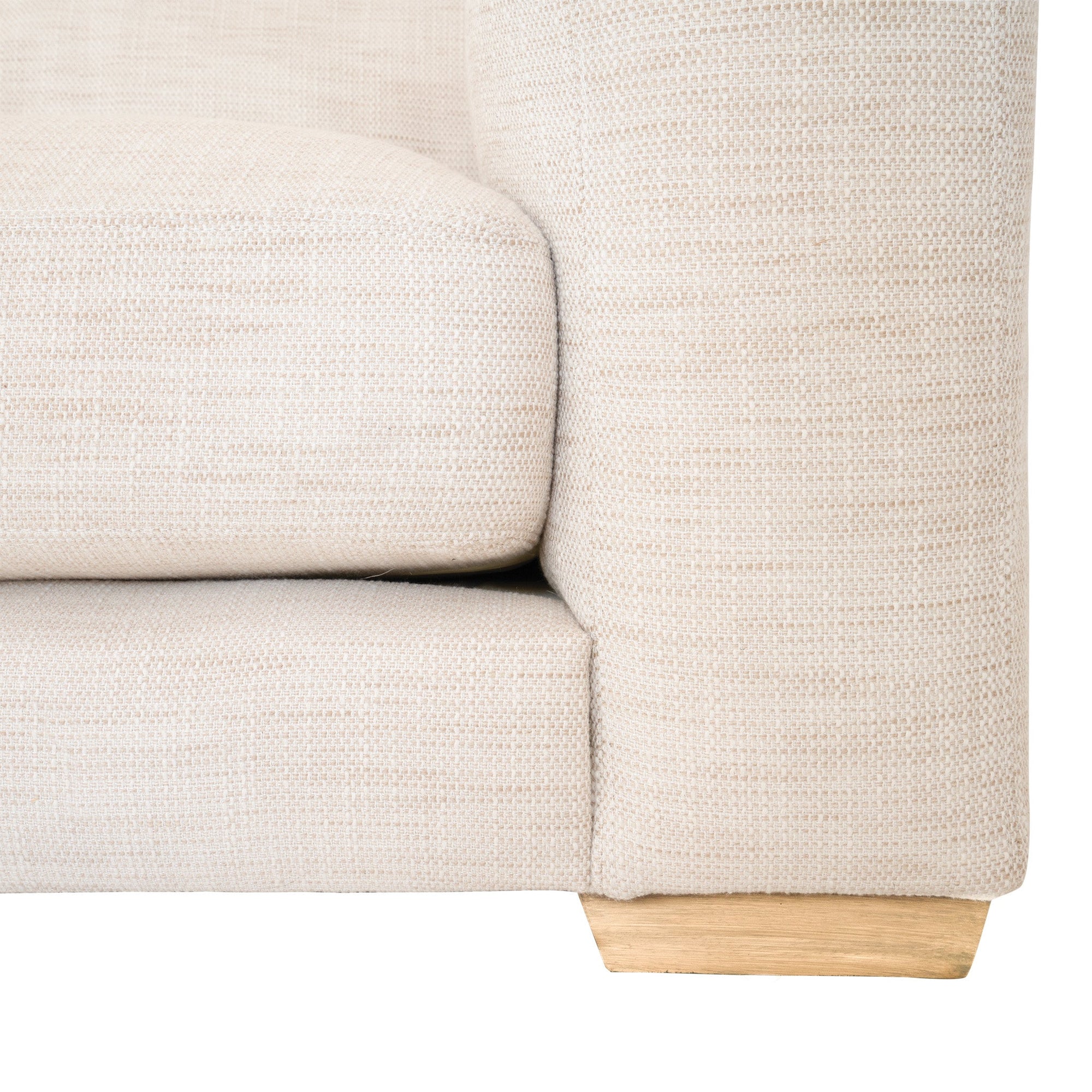Mukuru Sofa | Left-Hand Chaise | Natural Uniqwa Collections
