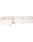 Mukuru Sofa | Left-Hand Chaise | Natural Uniqwa Collections