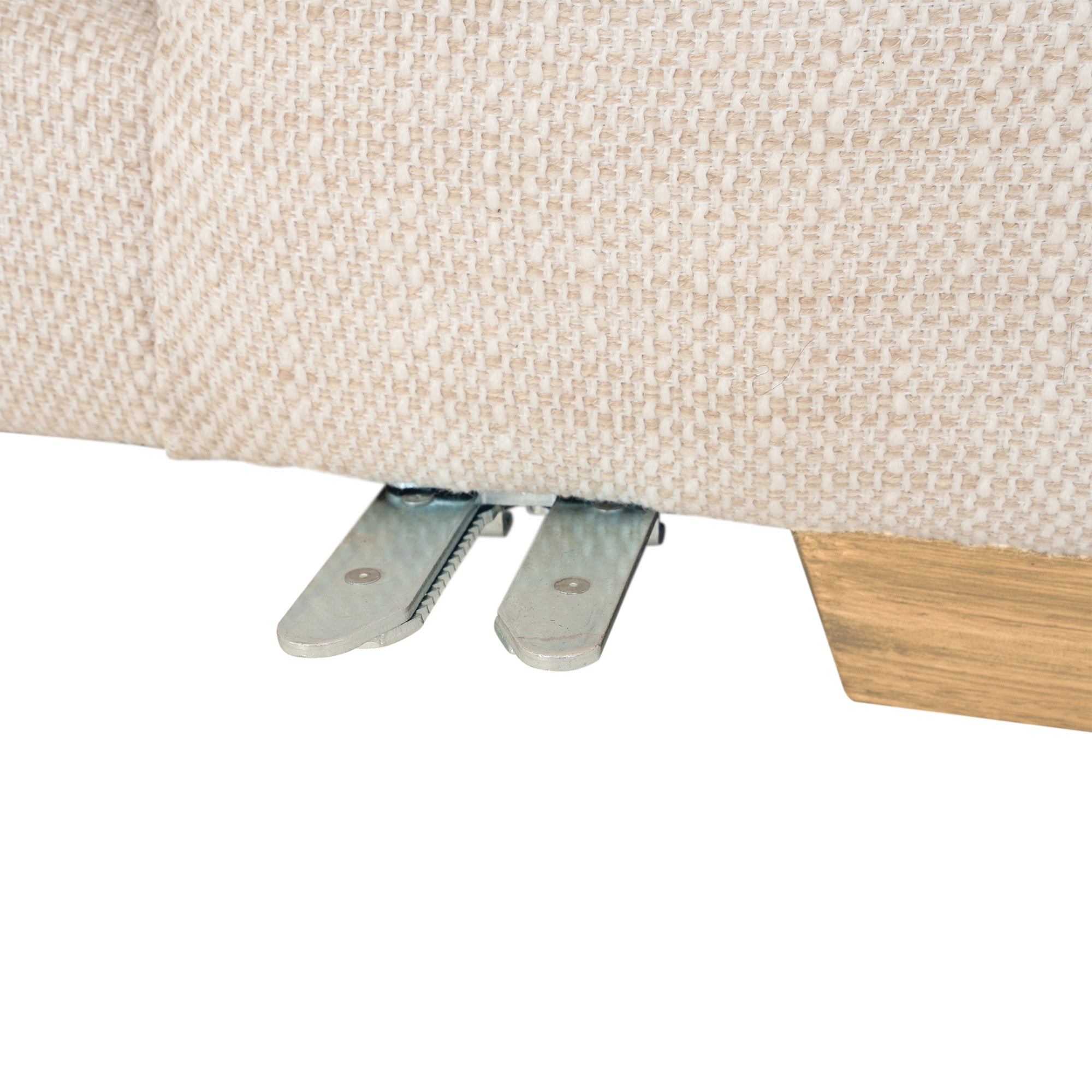 Mukuru Sofa | Right-Hand Chaise | Natural Uniqwa Collections