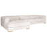 Mukuru Sofa | Left-Hand Chaise | Natural Uniqwa Collections