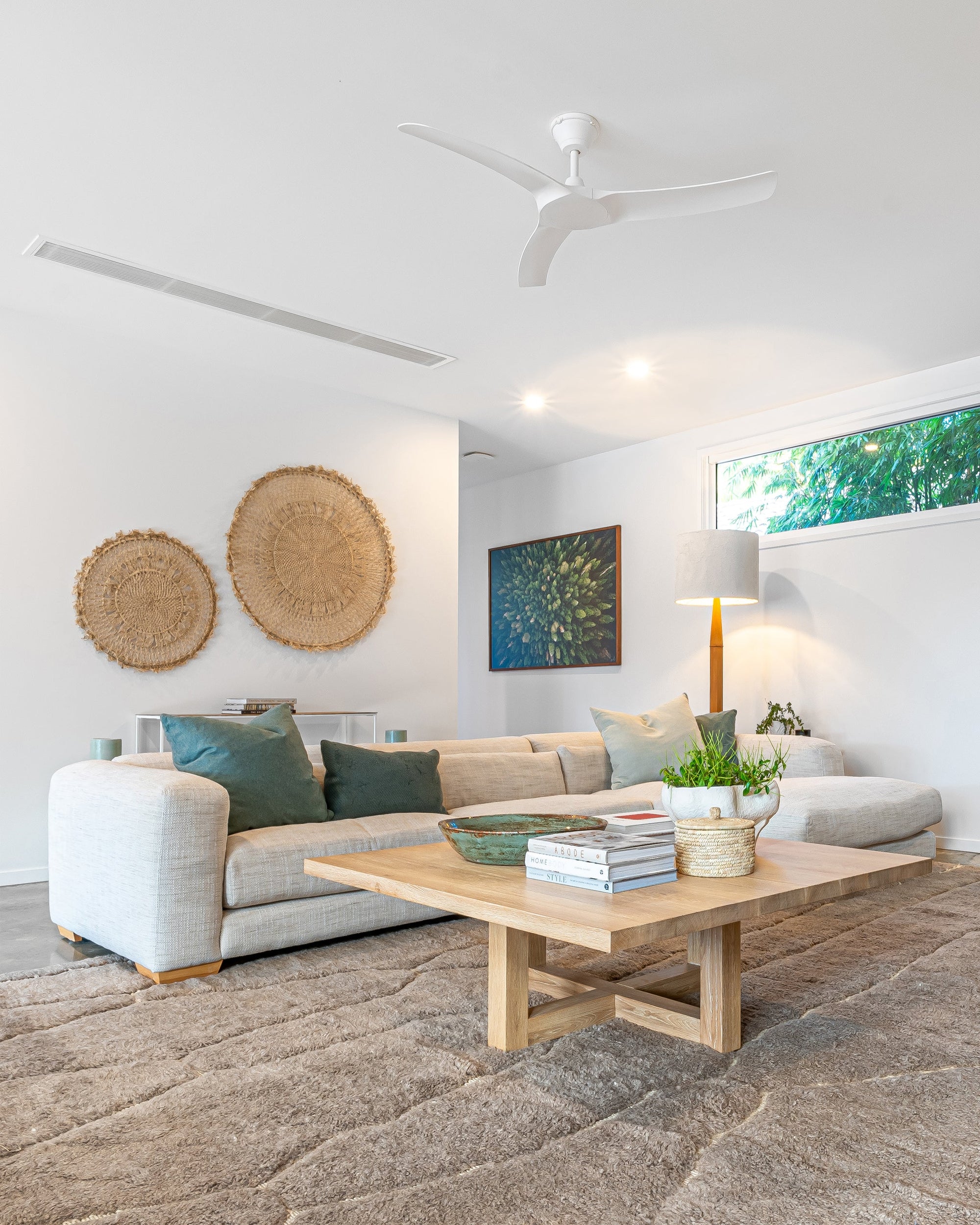 Mukuru Sofa | Right-Hand Chaise | Natural Uniqwa Collections