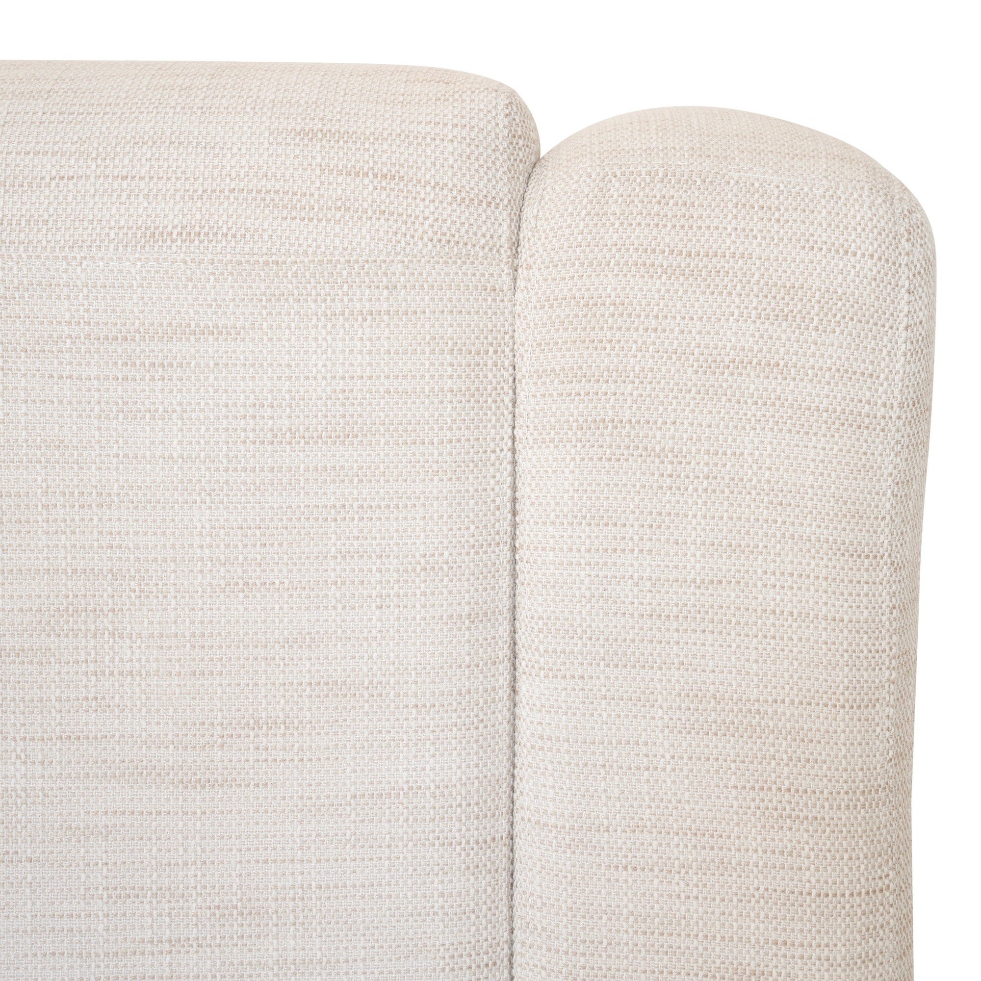 Mukuru Sofa | Right-Hand Chaise | Natural Uniqwa Collections