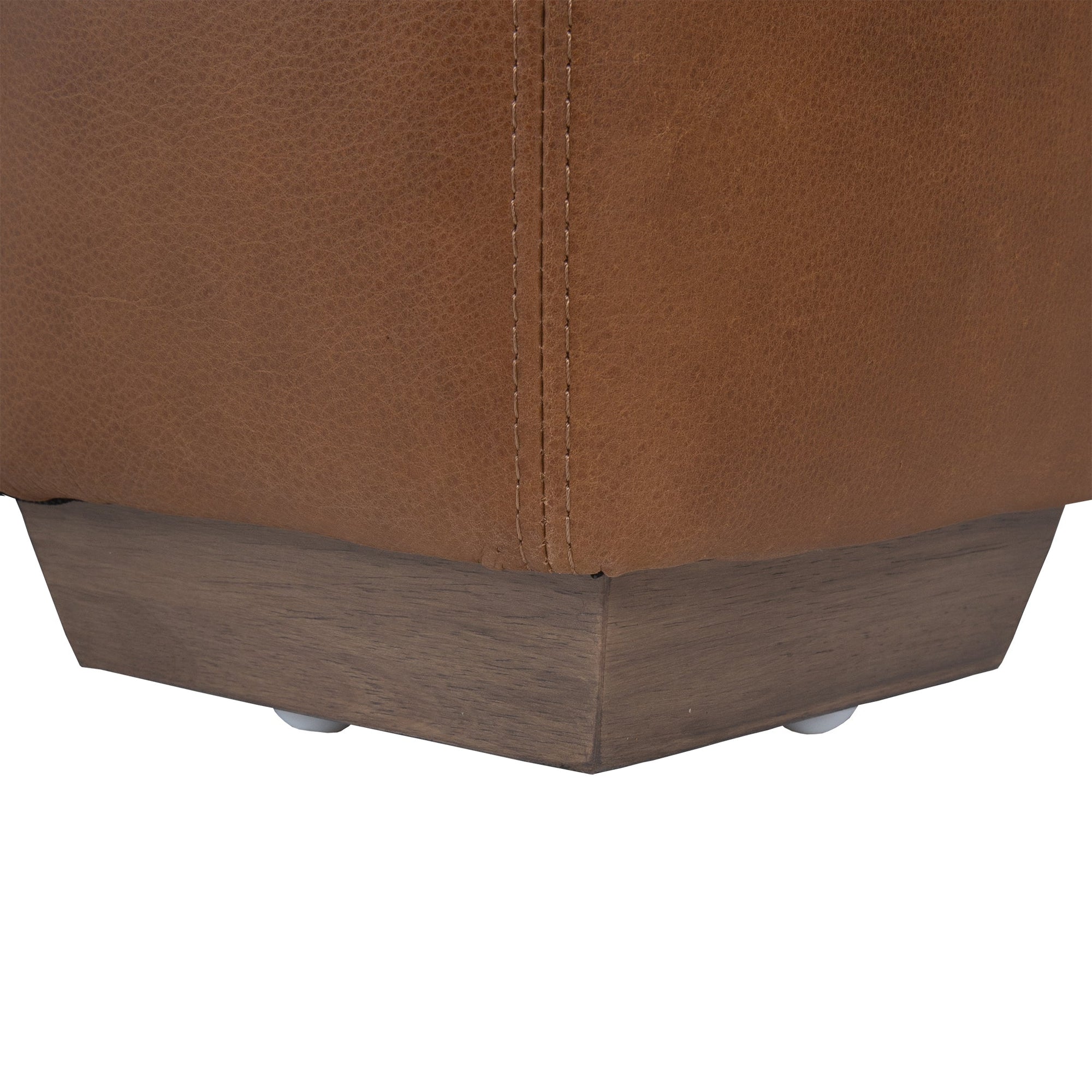 Mukuru Sofa | Three Seater | Leather | Cognac Uniqwa Collections