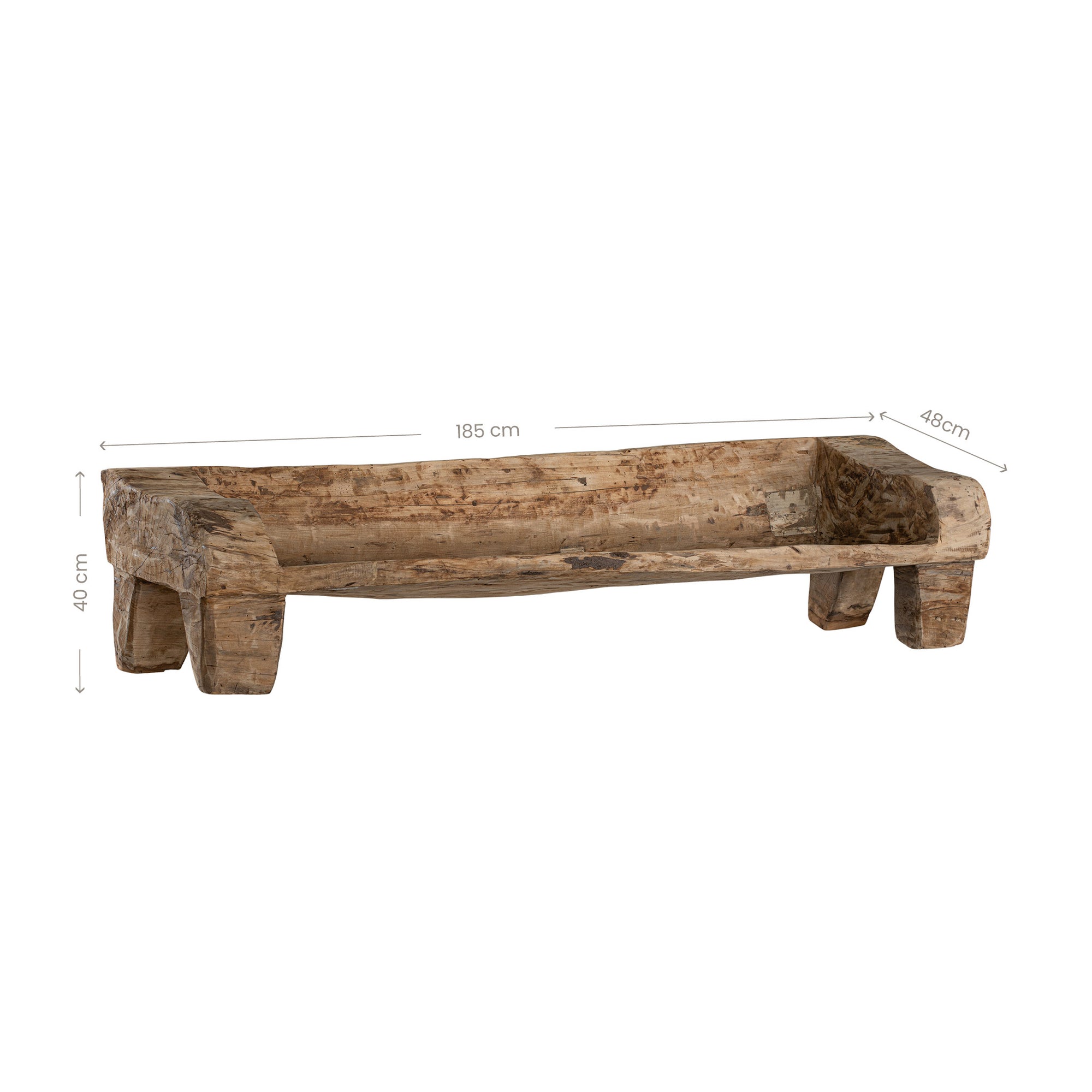 Naga Antique Bench | NC-00207 Authentic Naga Antique
