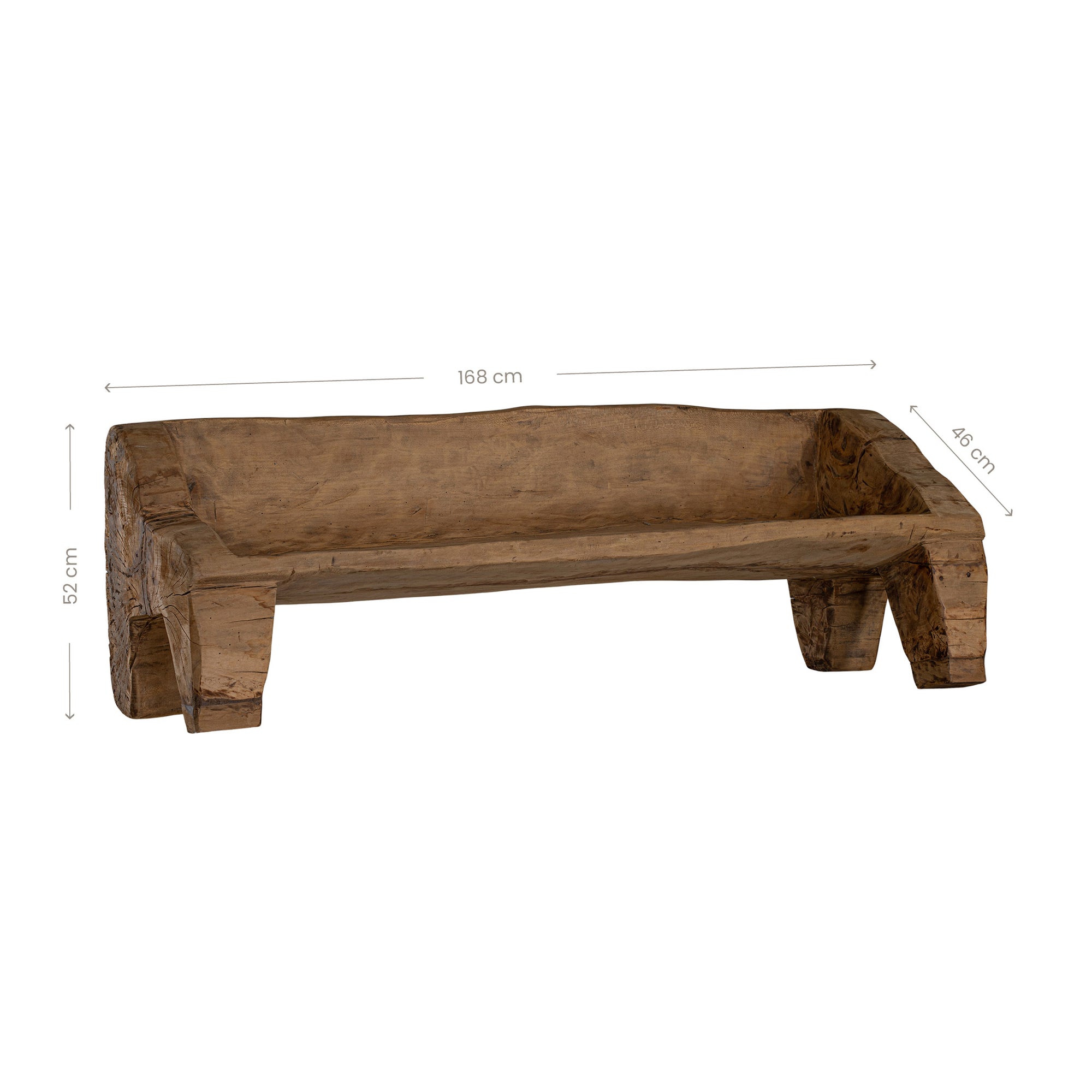 Naga Antique Bench | NC-00211 Authentic Naga Antique