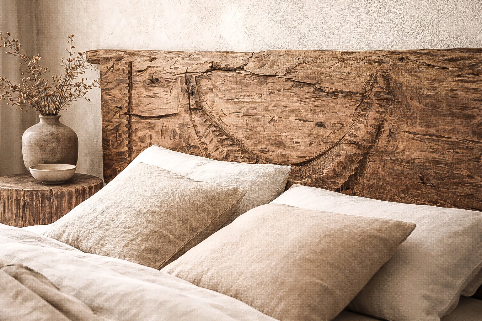 Naga Antique Granary Door | Single NC-00282 Authentic Naga Antique