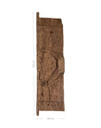 Naga Antique Granary Door | Single NC-00279 Authentic Naga Antique