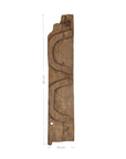 Naga Antique Granary Door | Single NC-00280 Authentic Naga Antique