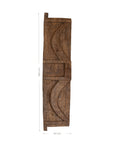 Naga Antique Granary Door | Single NC-00281 Authentic Naga Antique