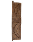 Naga Antique Granary Door | Single NC-00281 Authentic Naga Antique