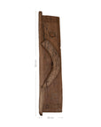Naga Antique Granary Door | Single NC-00284 Authentic Naga Antique