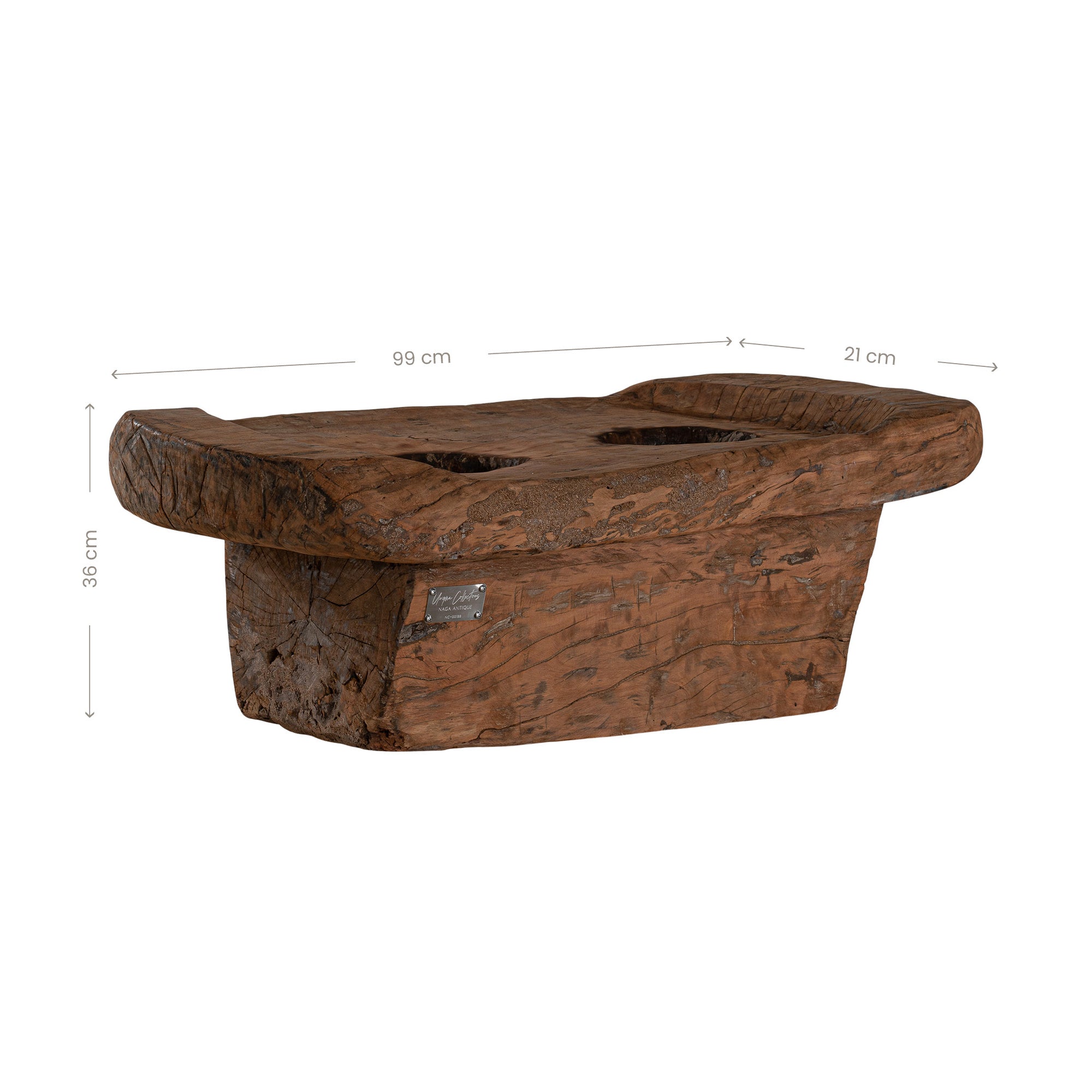 Naga Antique Hut Grinder NC-00188 Authentic Naga Antique