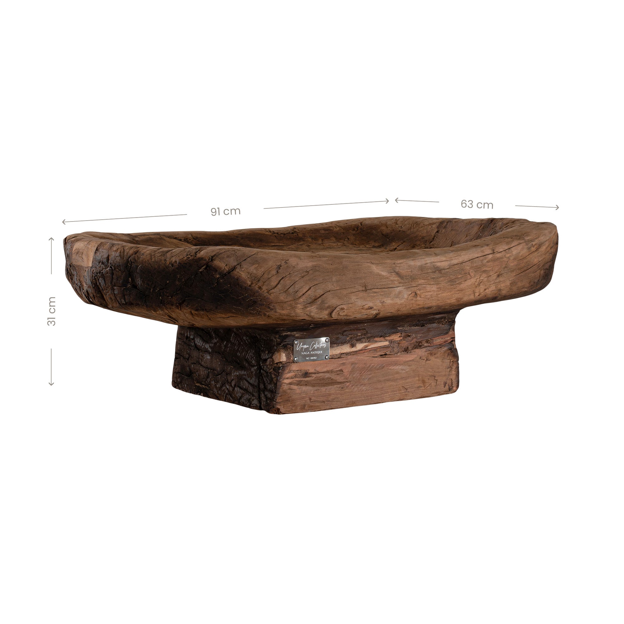 Naga Antique Hut Grinder NC-00192 Authentic Naga Antique