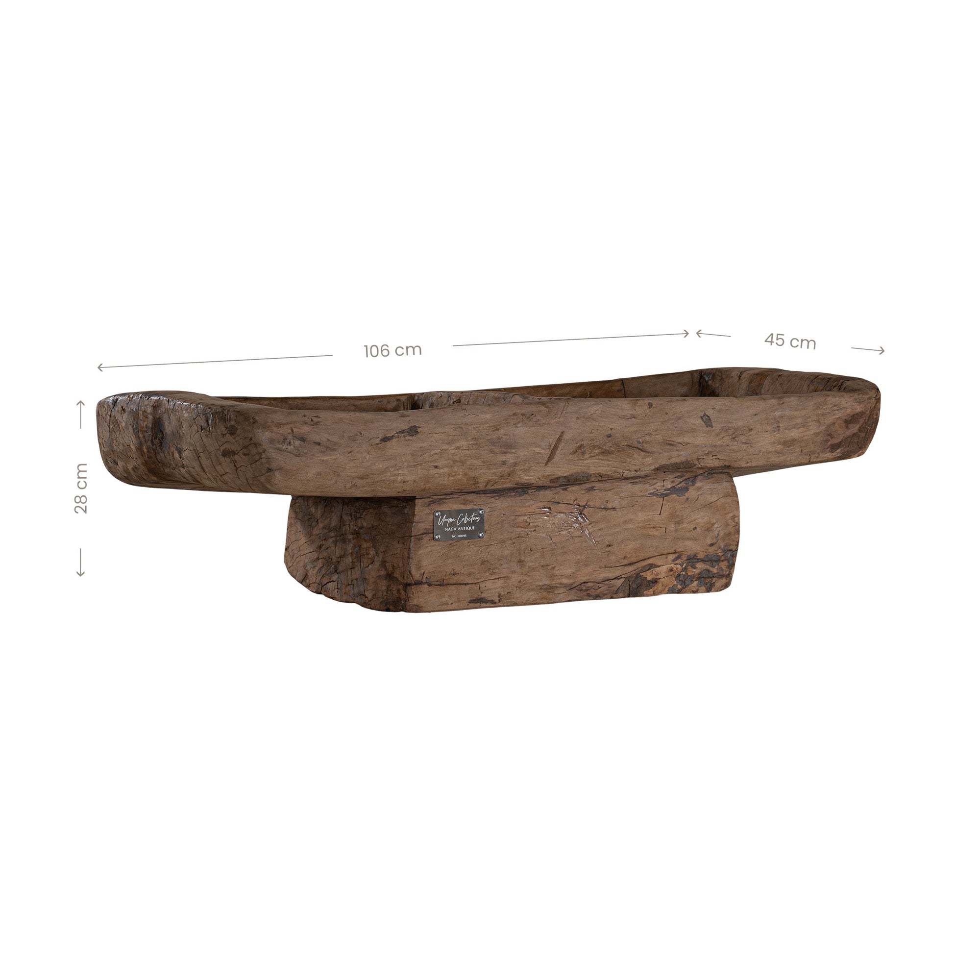 Naga Antique Hut Grinder NC-00195 Authentic Naga Antique