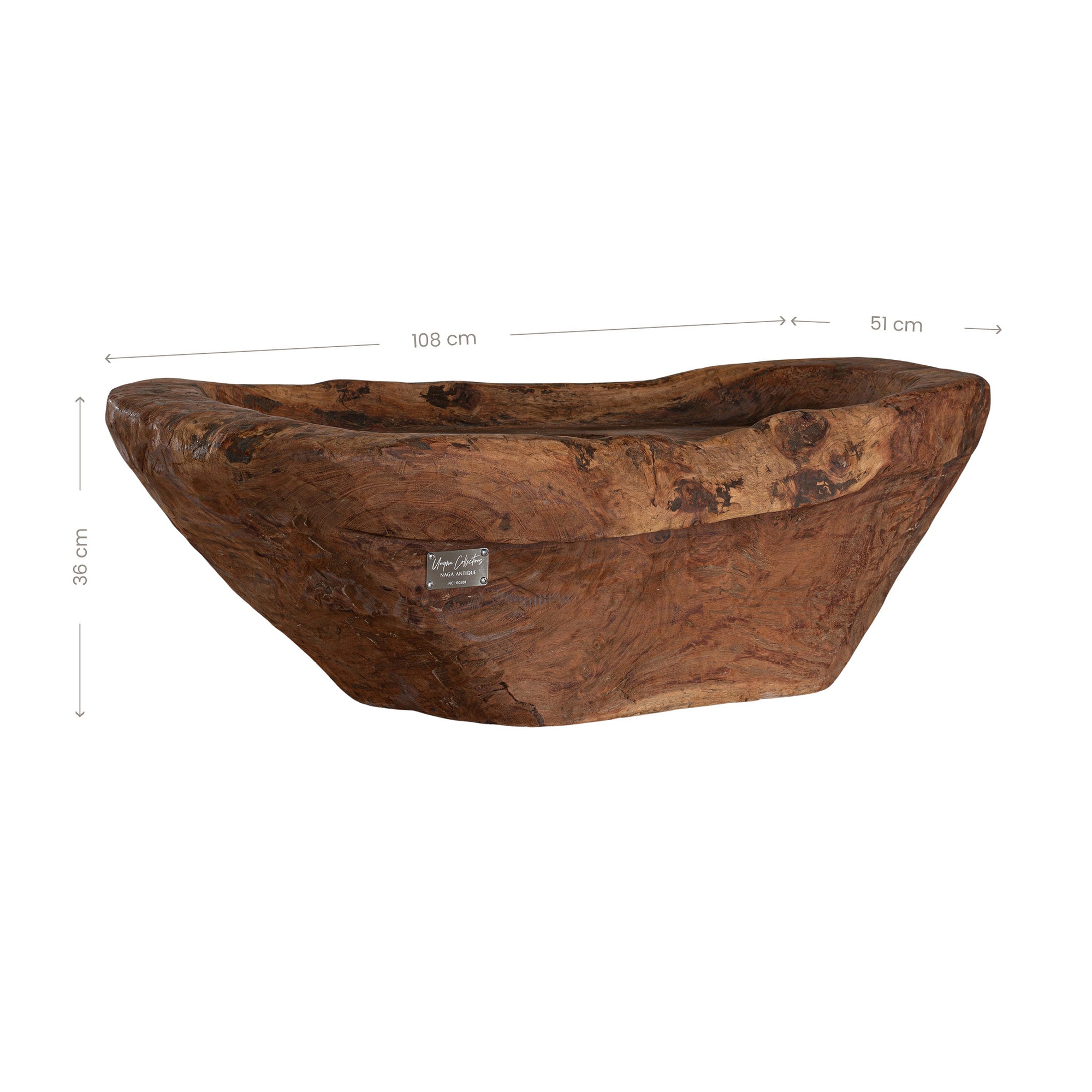 Naga Antique Hut Grinder NC-00201 Authentic Naga Antique