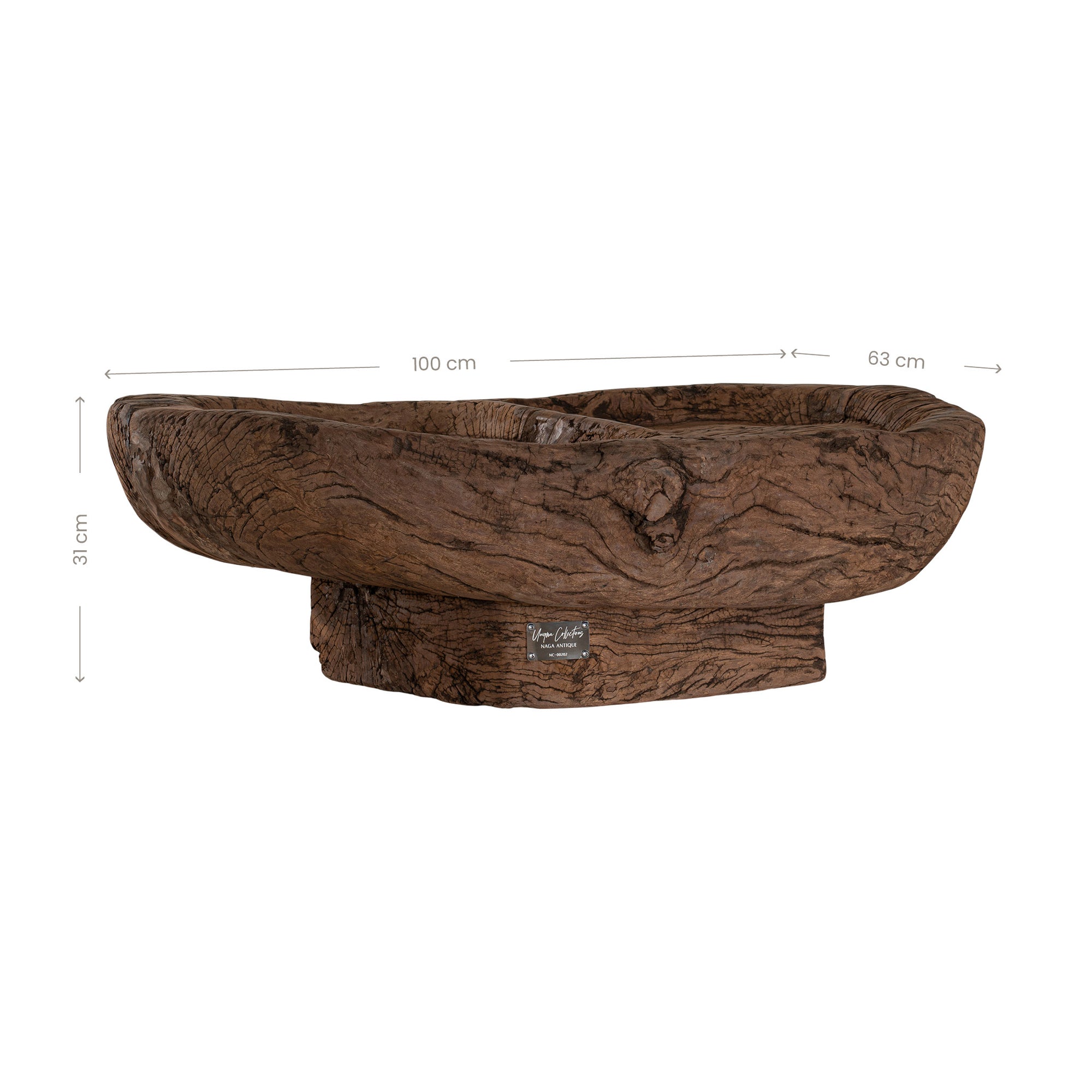 Naga Antique Hut Grinder NC-00202 Authentic Naga Antique