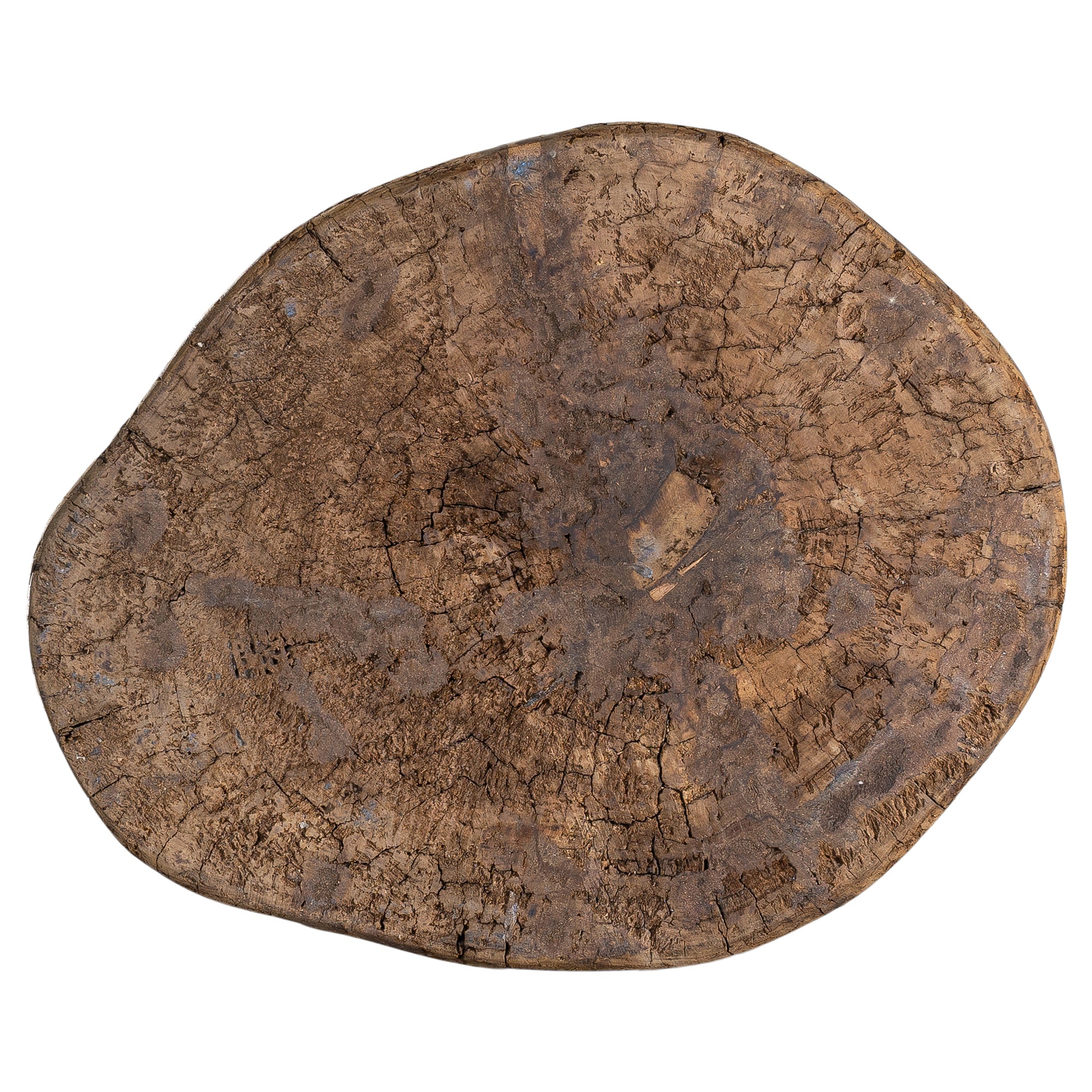 Naga Antique Round Hut Grinder NC-00264 Authentic Naga Antique