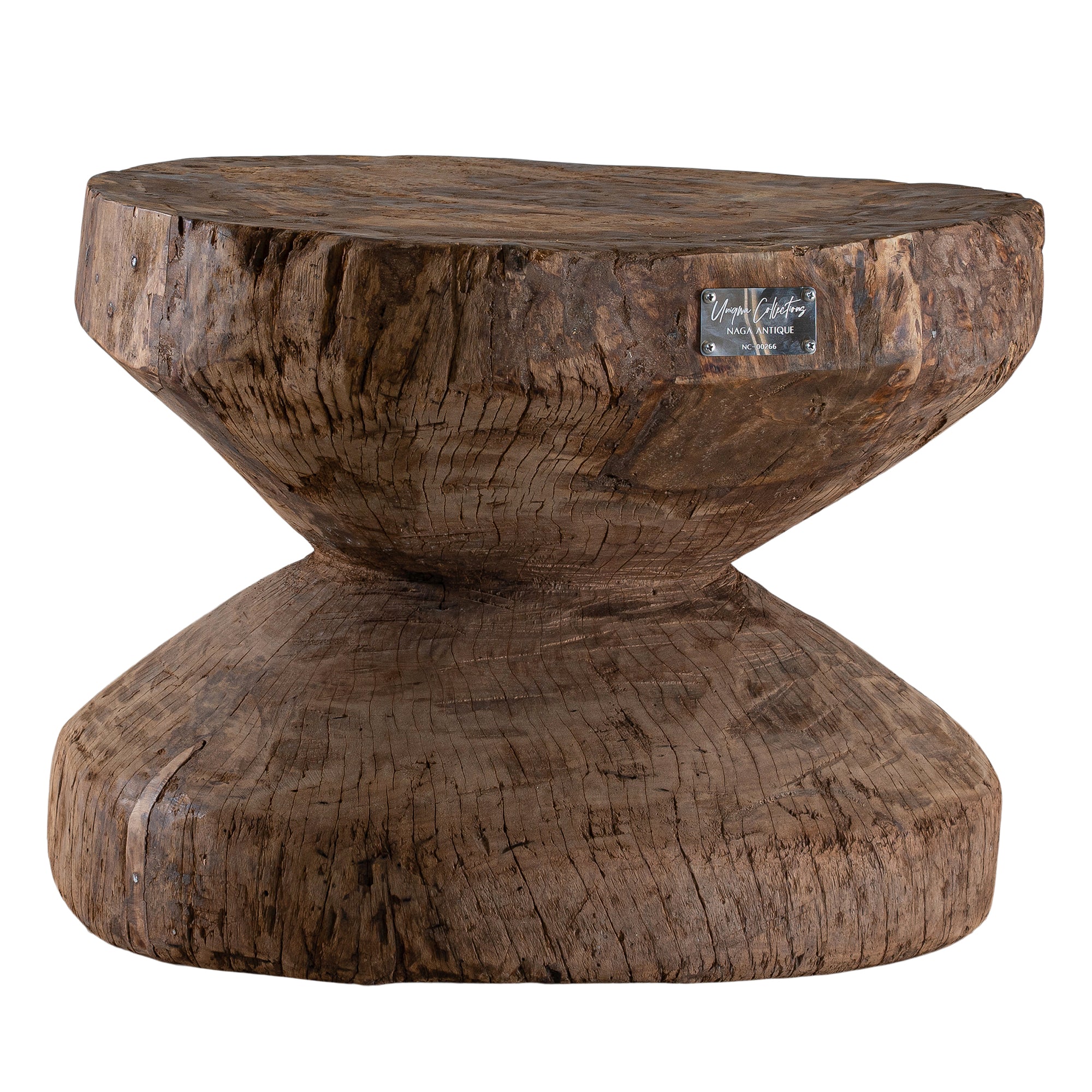 Naga Antique Round Hut Grinder NC-00266 Authentic Naga Antique