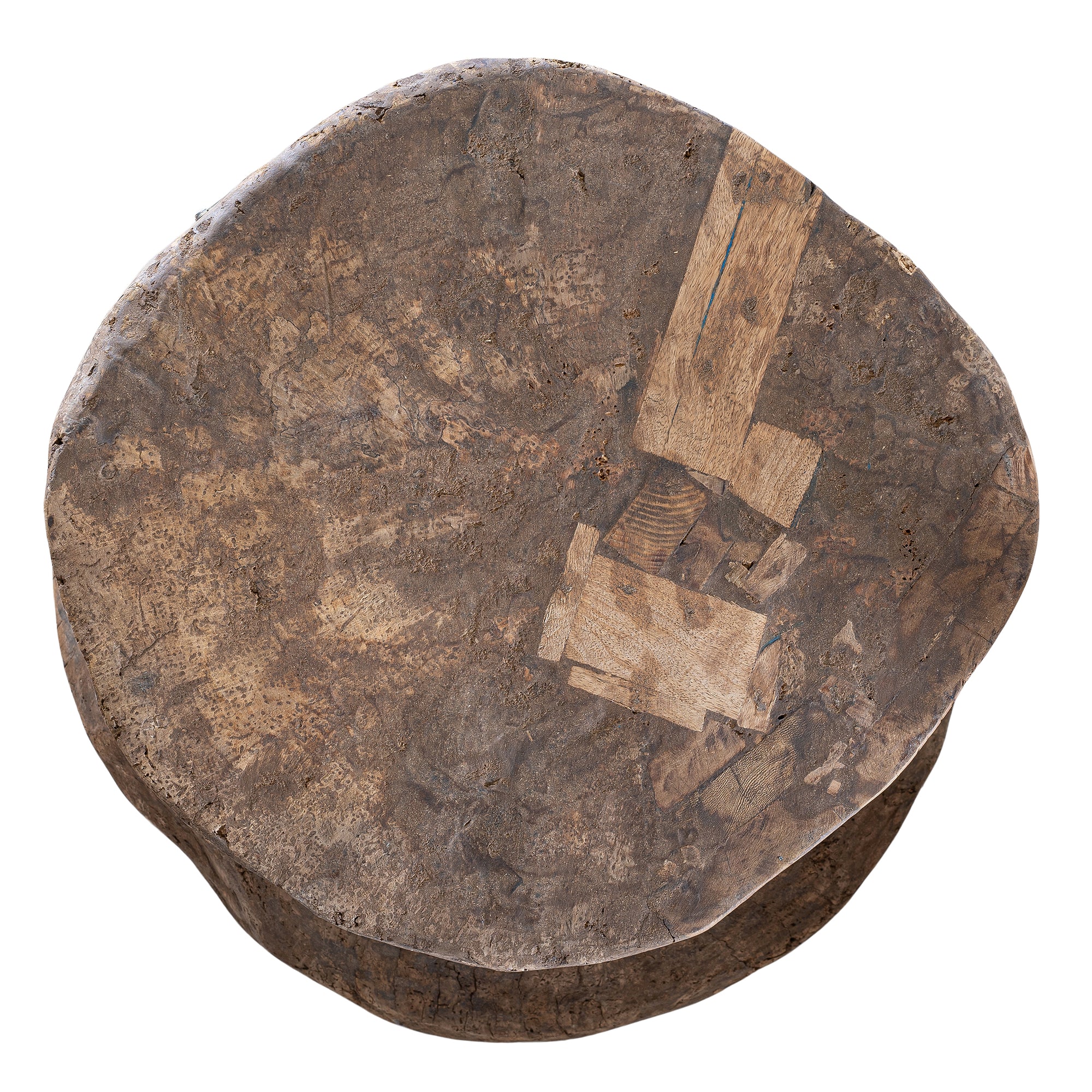 Naga Antique Round Hut Grinder NC-00272 Authentic Naga Antique