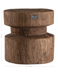Naga Antique Round Hut Grinder NC-00273 Authentic Naga Antique