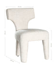 Nala Dining Chair | Glam Luxe Uniqwa Collections