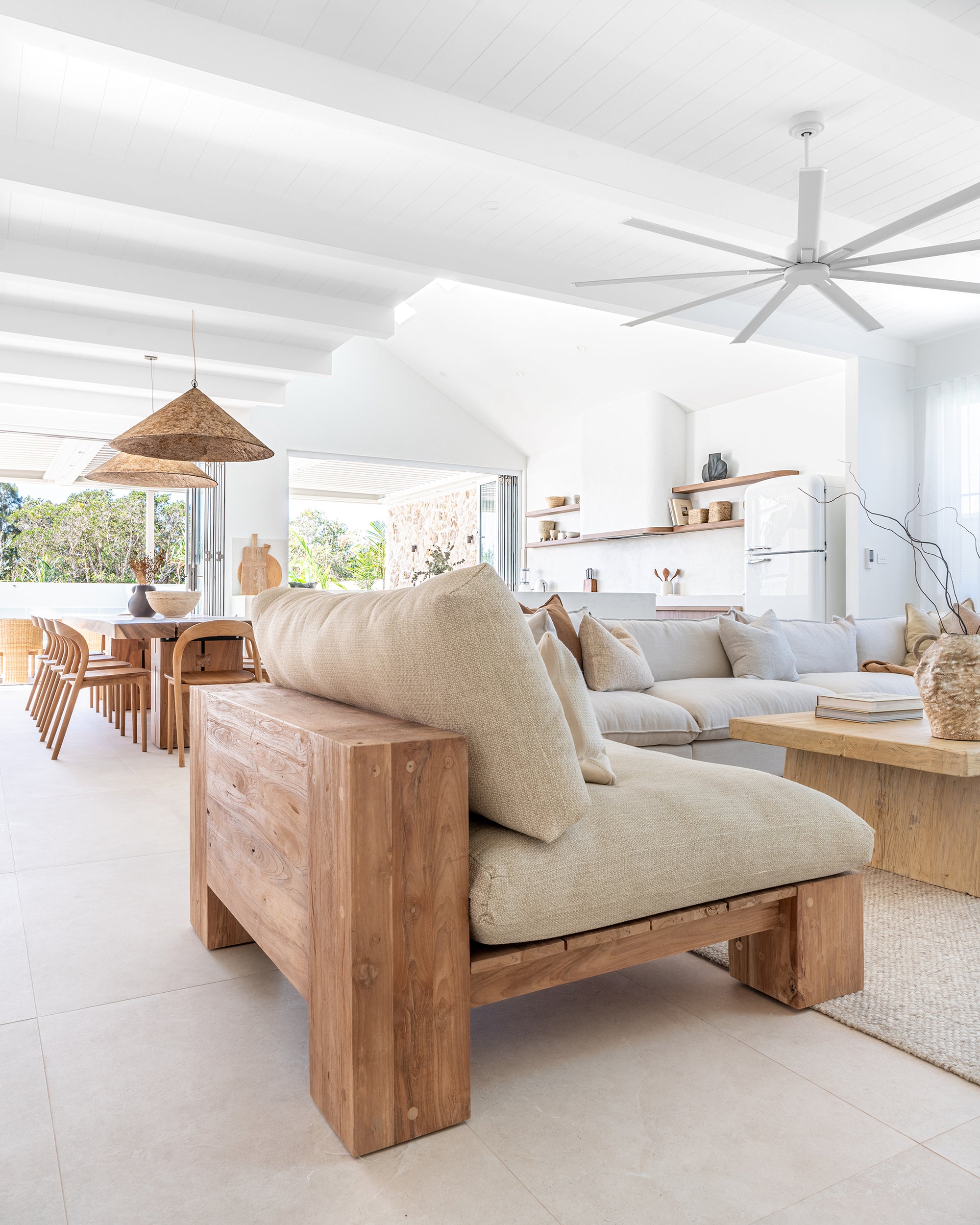 Simbah Sofa Corner | Luxury Natural Uniqwa x Lauren Eloise