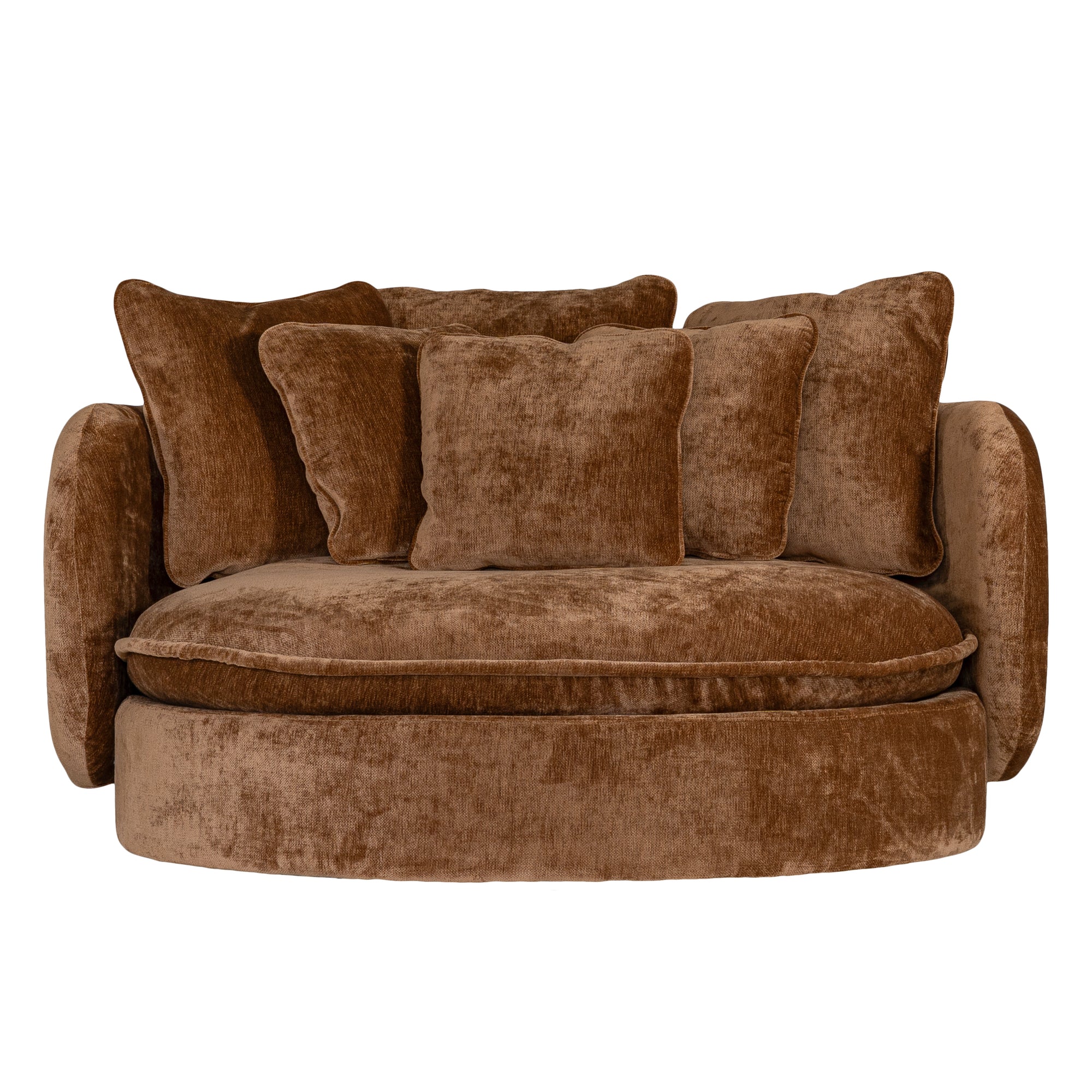 Nikka Oversized Swivel Lounger | Bronze