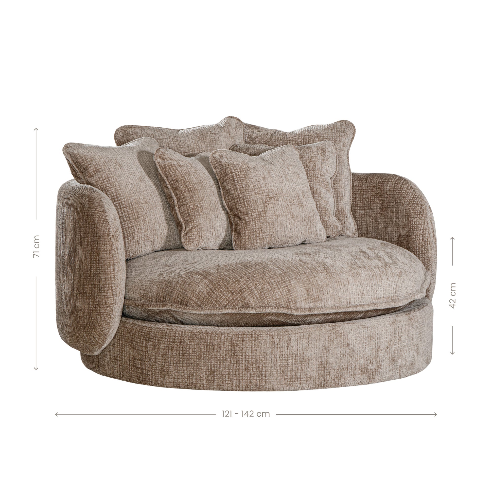 Nikka Oversized Lounger | Desert Haze Uniqwa Collections