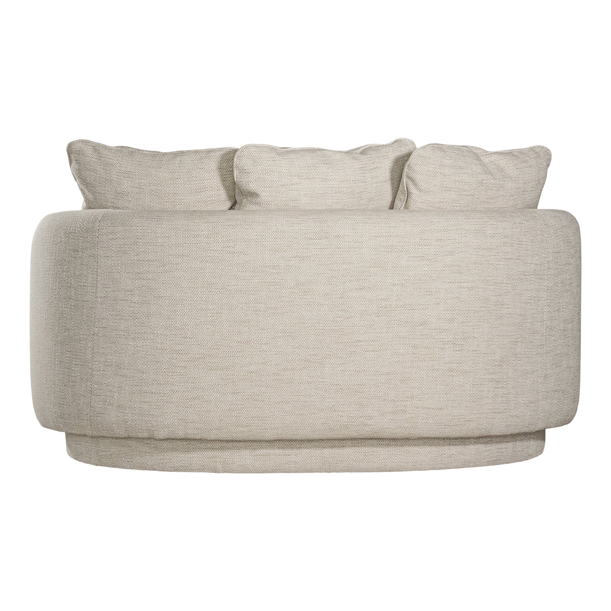 Nikka Oversized Lounger | Natural Uniqwa Collections