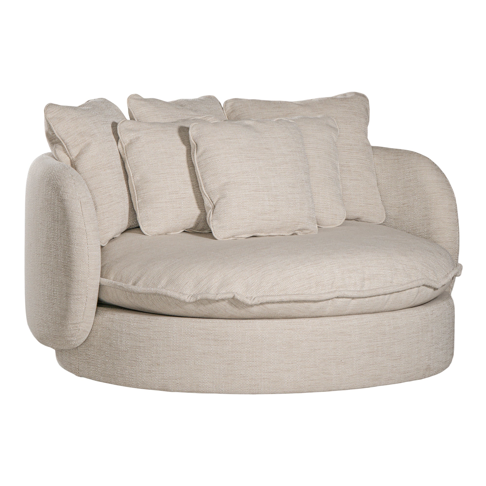 Nikka Oversized Lounger | Natural Uniqwa Collections