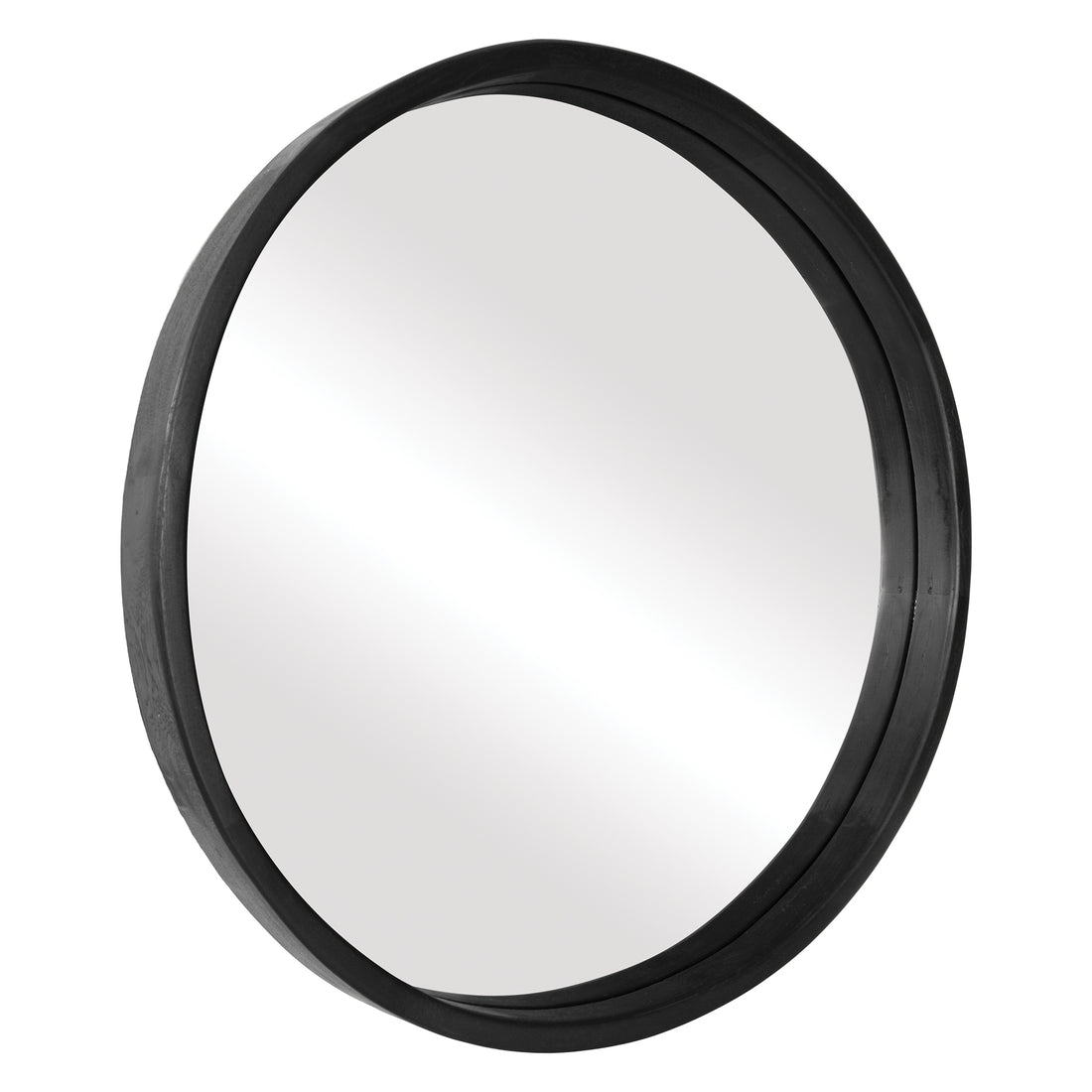 Niyaama Round Mirror | Black Uniqwa Collections