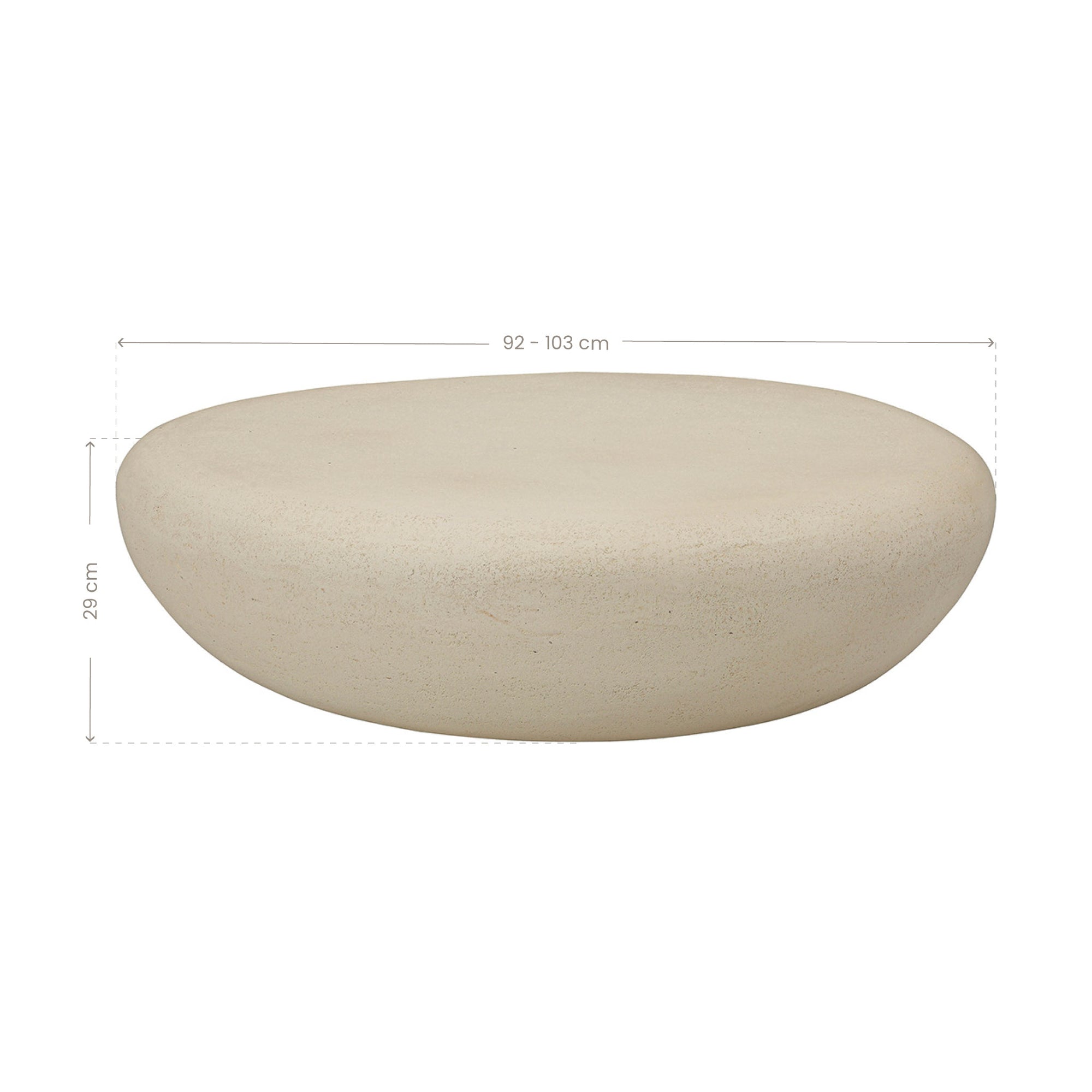 Nomara Coffee Table | Large | Driftstone Uniqwa Collections